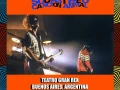 Soda Stereo - Teatro Gran Rex 1991 - CD/Audio